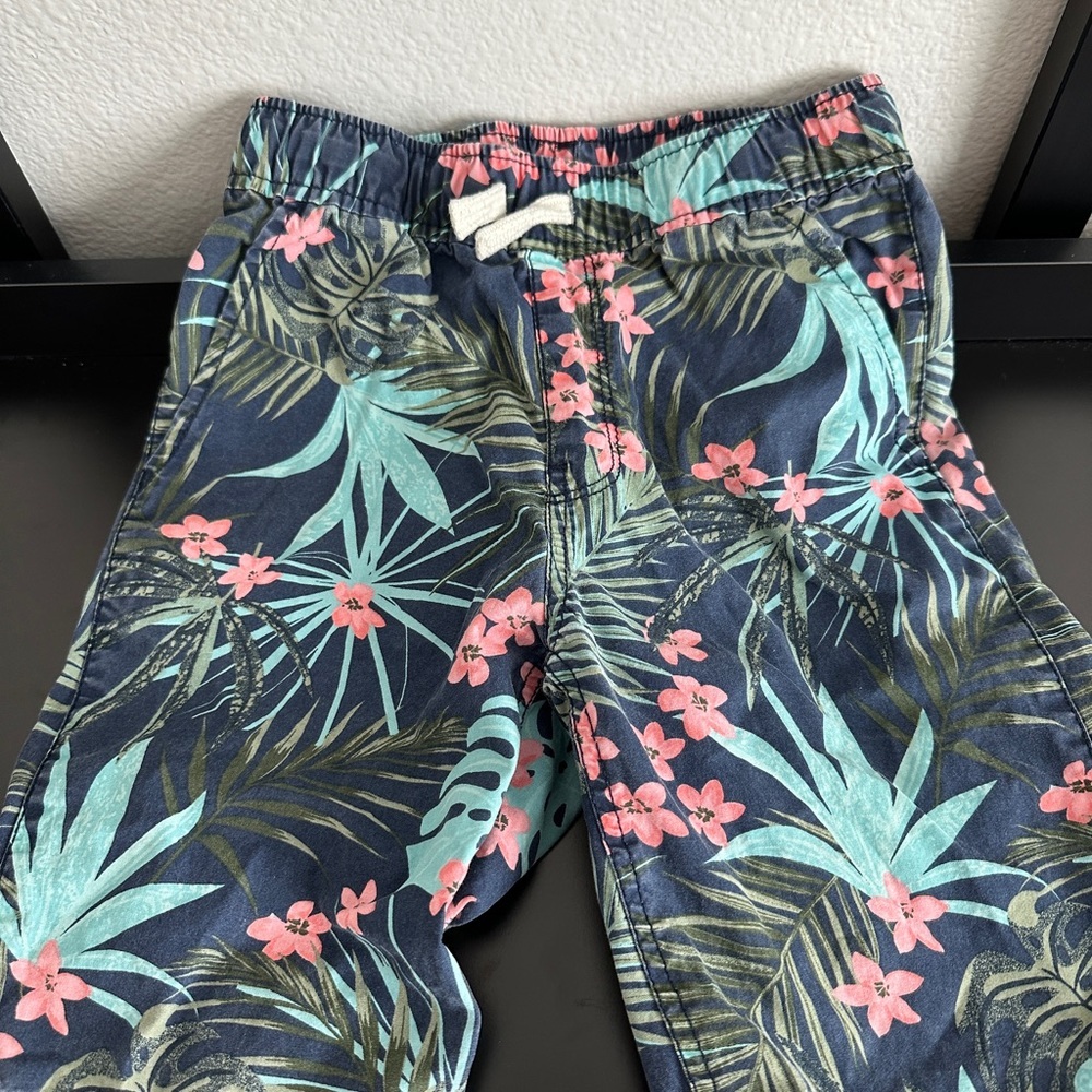 Tropical Print Kids Bottoms
